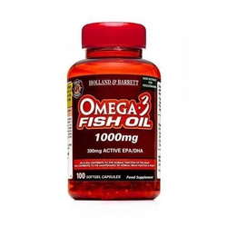 Olej Rybi Omega-3 1000 mg dla Pescowegetarian 100 Kapsułek Żelowych